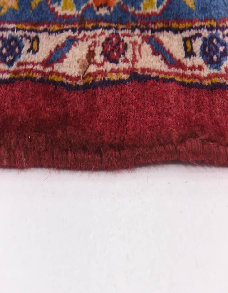 Detail image of  9' 9 x 12' 6  Hand Knotted Kashmar Persian Wool Rug