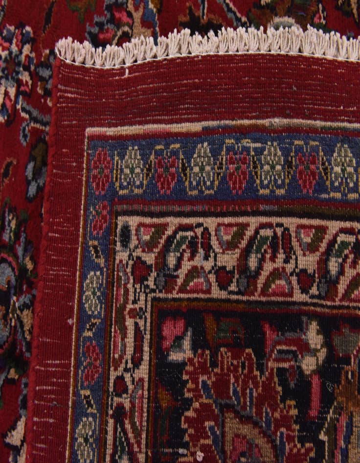 Detail image of 9' 9 x 12' 5 Hand Knotted Kashmar Persian Wool Rug