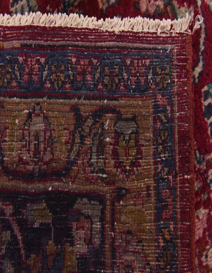 Detail image of  9' 9 x 12' 10  Hand Knotted Kashmar Persian Wool Rug