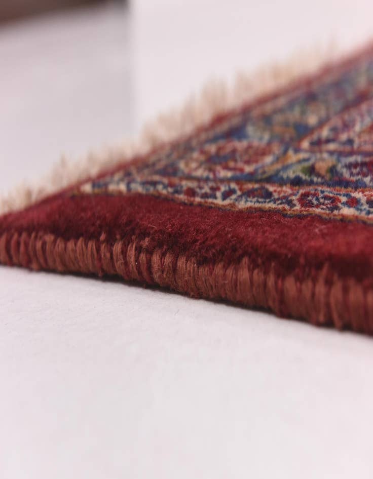 Detail image of  9' 8 x 12' 7  Hand Knotted Kashmar Persian Wool Rug