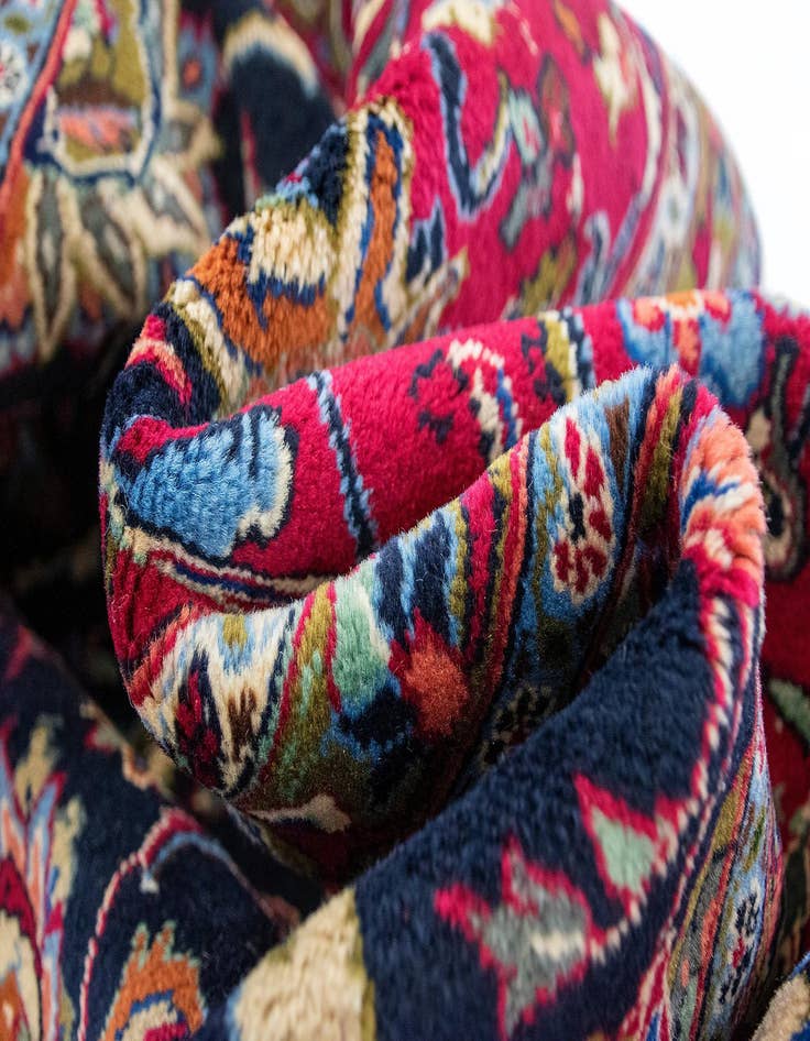 Detail image of  9' 9 x 13' 5  Hand Knotted Kashmir Persian Wool Rug