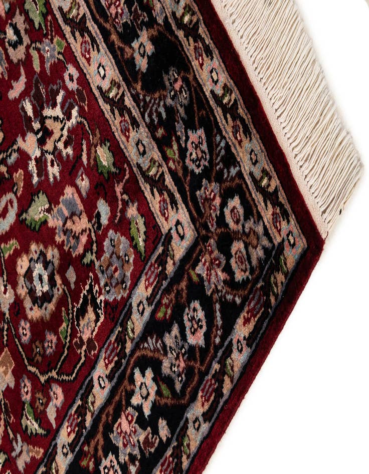 Detail image of  3' 2 x 5' 4  Hand Knotted Kashmir Oriental Wool Rug