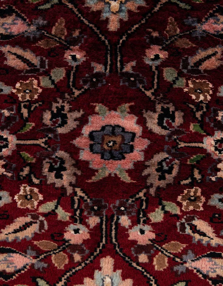Detail image of  3' 2 x 5' 4  Hand Knotted Kashmir Oriental Wool Rug