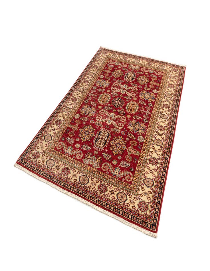 Detail image of  5' 7 x 8' 1 Kazak Wool Rug