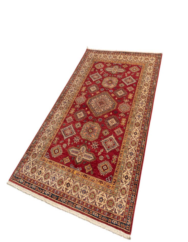 Detail image of  5' 4 x 8' 2 Kazak Wool Rug