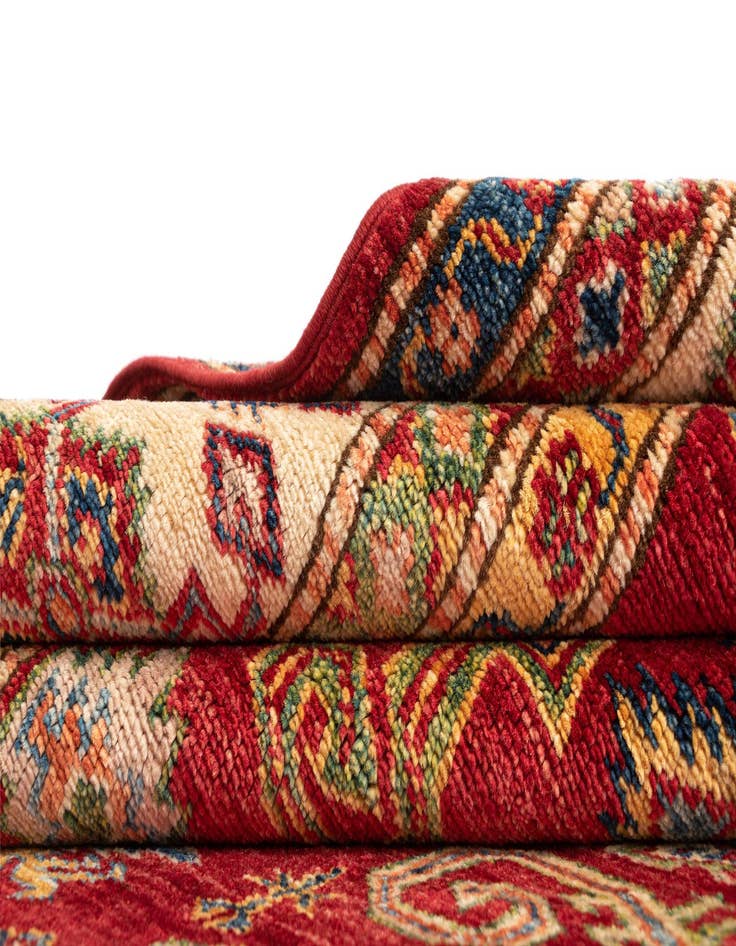 Detail image of  5' 8 x 8' 1 Kazak Wool Rug