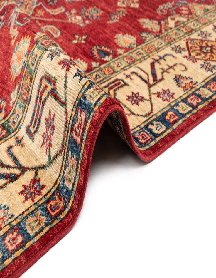 Detail image of  4' 9 x 6' 11 Kazak Wool Rug