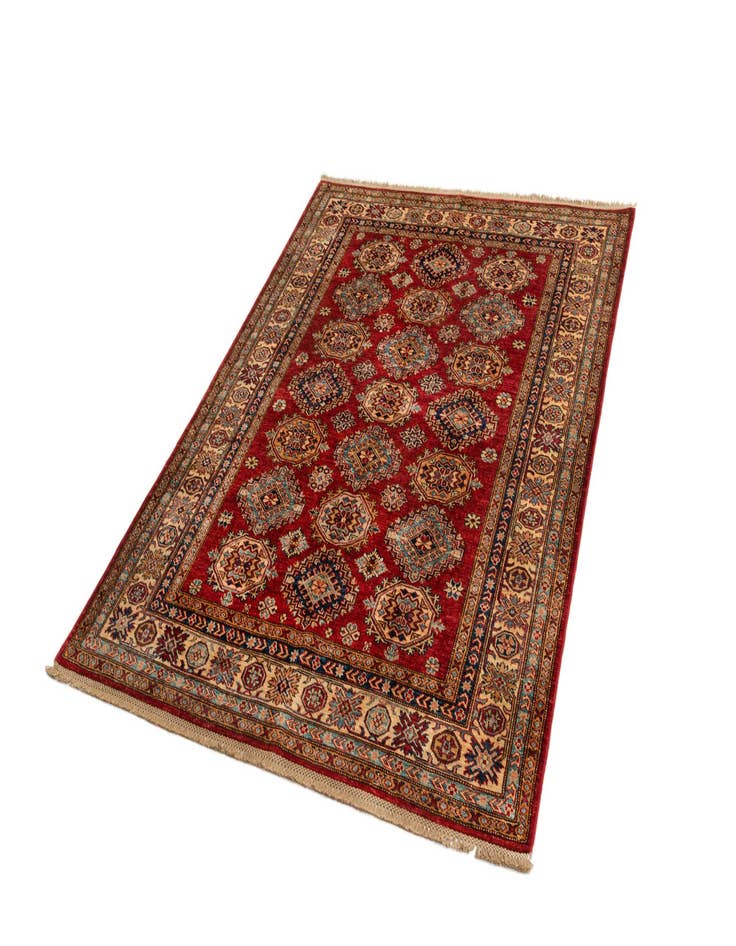 Detail image of  4' 11 x 6' 7 Kazak Wool Rug