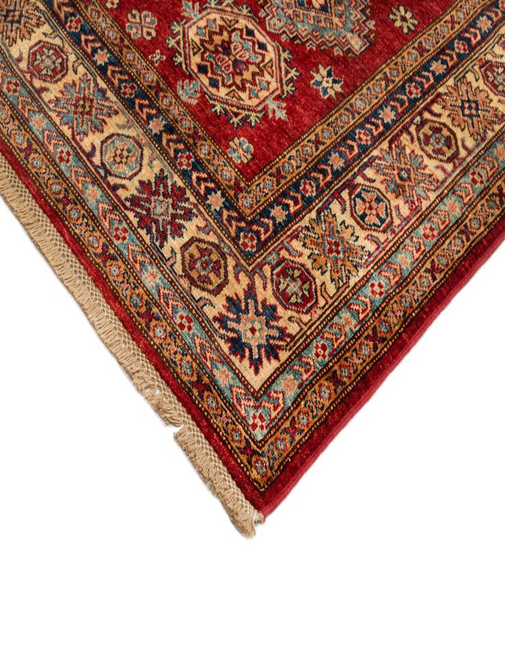 Detail image of  4' 11 x 6' 7 Kazak Wool Rug