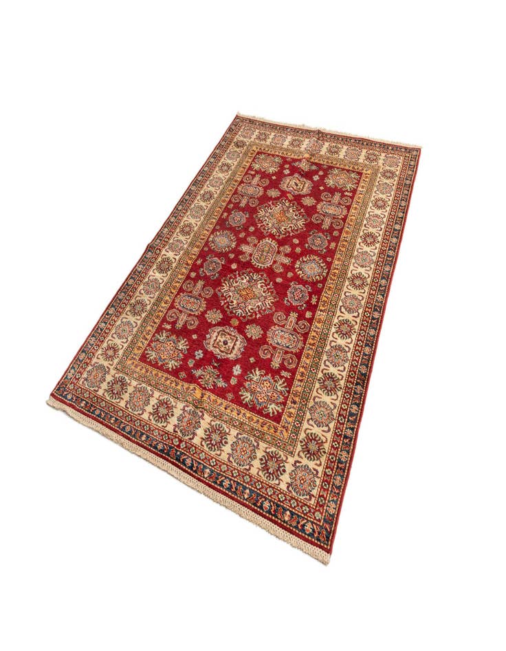 Detail image of  4' 10 x 6' 8 Kazak Wool Rug