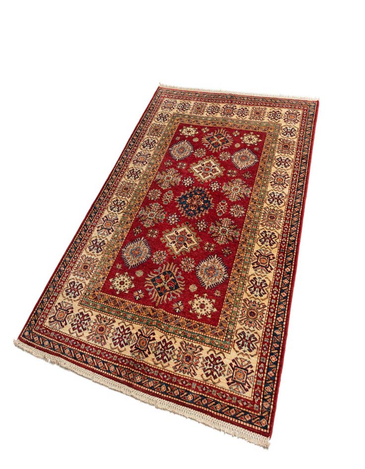 Detail image of  4' 11 x 6' 8 Kazak Wool Rug