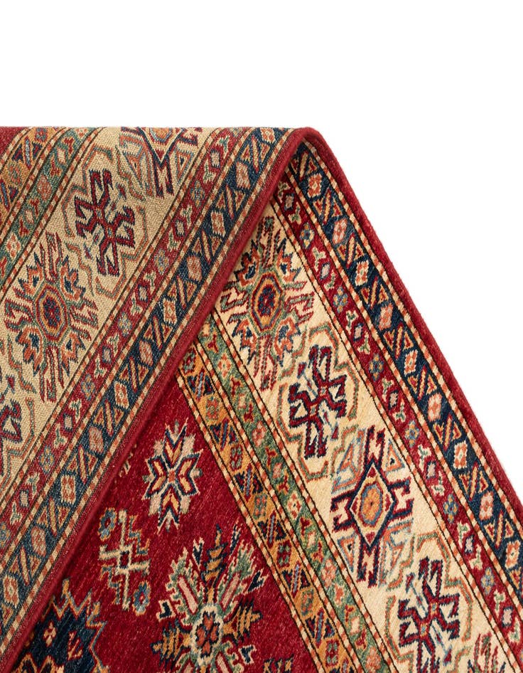 Detail image of  4' 11 x 6' 8 Kazak Wool Rug
