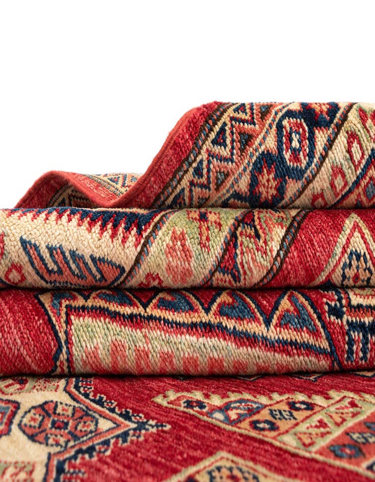 Detail image of  4' 8 x 6' 9 Kazak Wool Rug