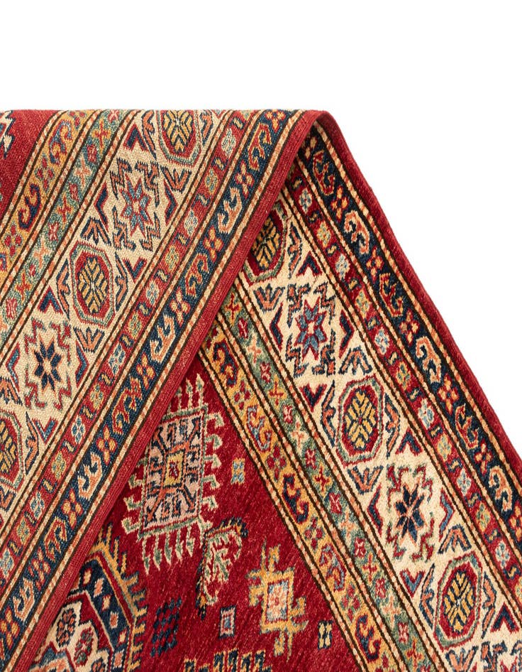 Detail image of  5' 7 x 7' 6 Kazak Wool Rug