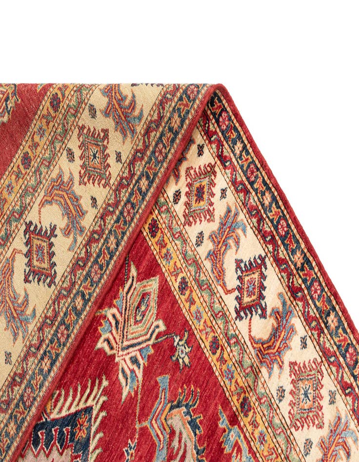 Detail image of  5' 6 x 8' 4 Kazak Wool Rug