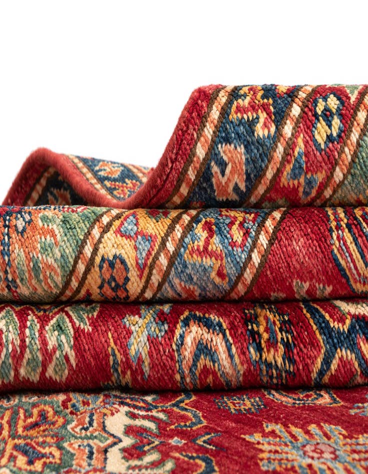 Detail image of  5' 5 x 8' Kazak Wool Rug