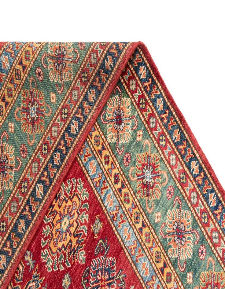 Detail image of  5' 5 x 8' Kazak Wool Rug