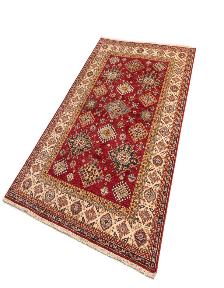 Detail image of  5' 6 x 8' 2 Kazak Wool Rug