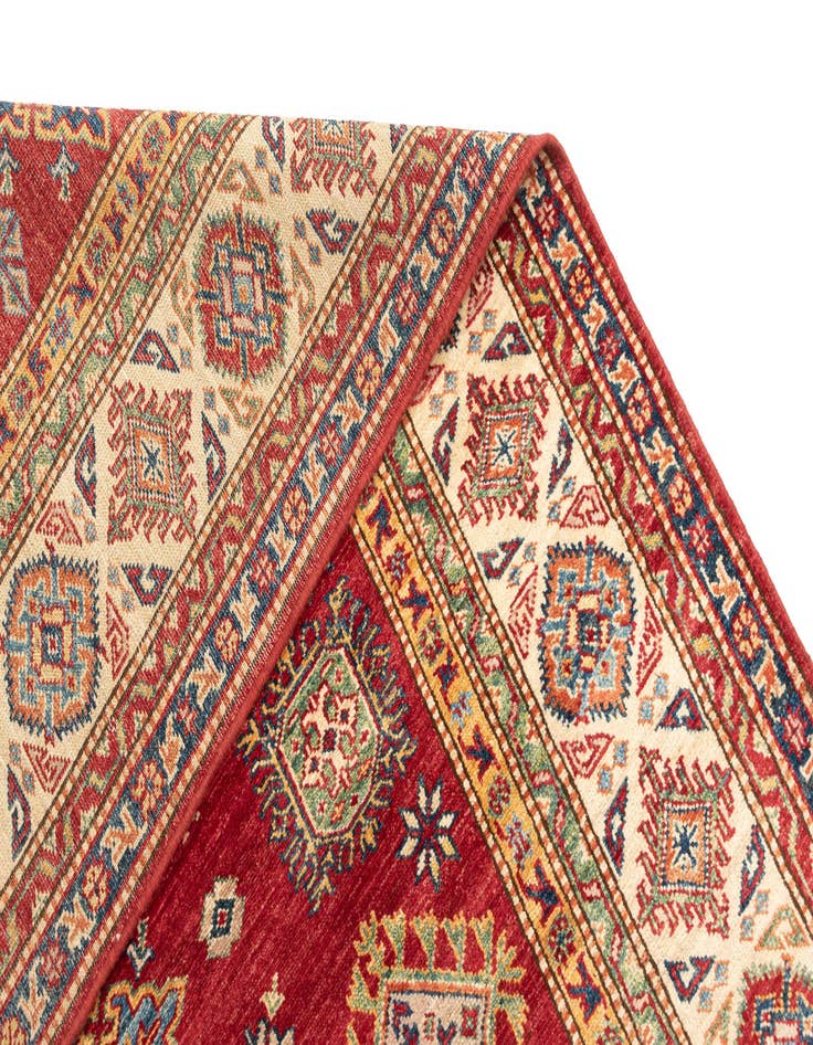 Detail image of  5' 6 x 8' 2 Kazak Wool Rug