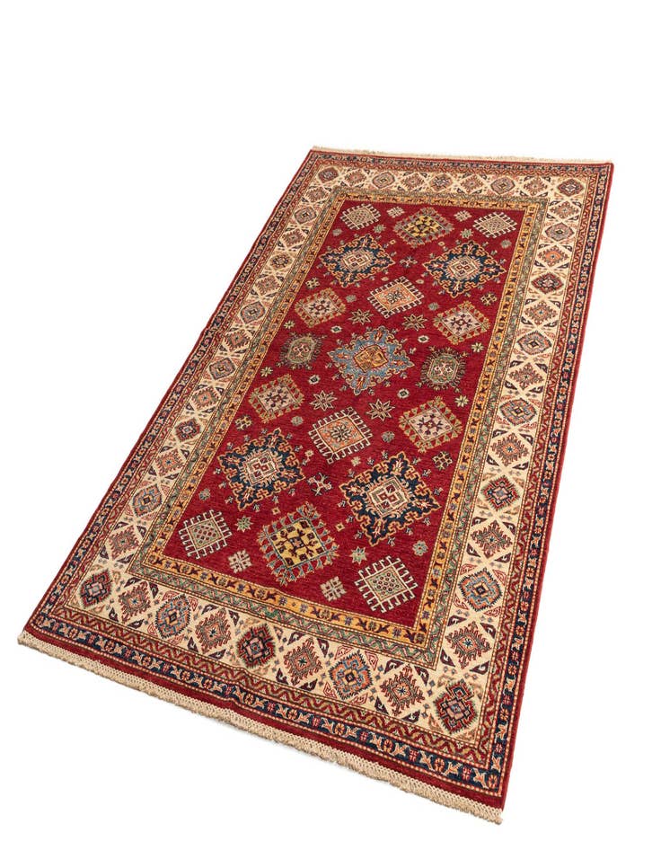 Detail image of  5' 5 x 7' 11 Kazak Wool Rug