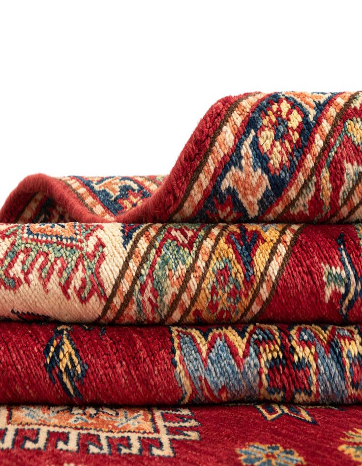 Detail image of  5' 5 x 7' 11 Kazak Wool Rug