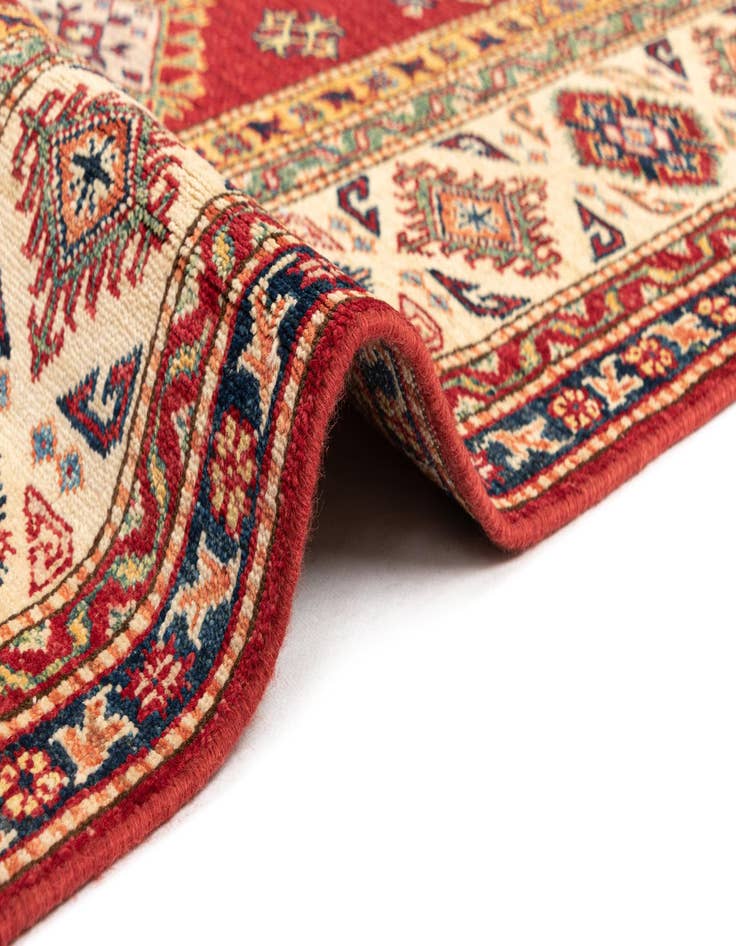 Detail image of  5' 5 x 7' 11 Kazak Wool Rug