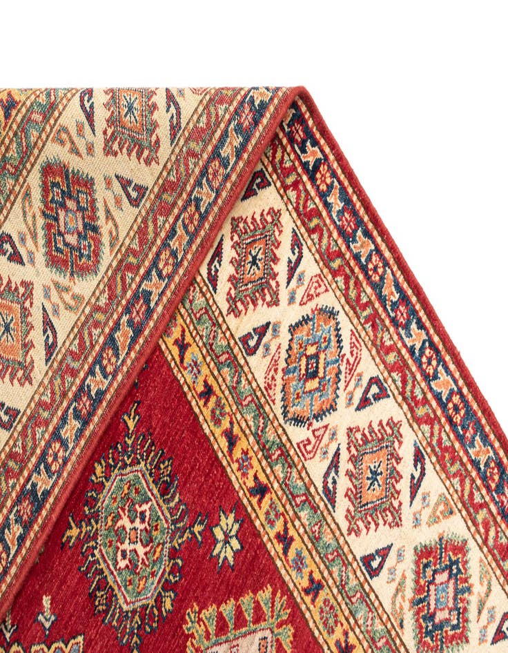 Detail image of  5' 5 x 7' 11 Kazak Wool Rug