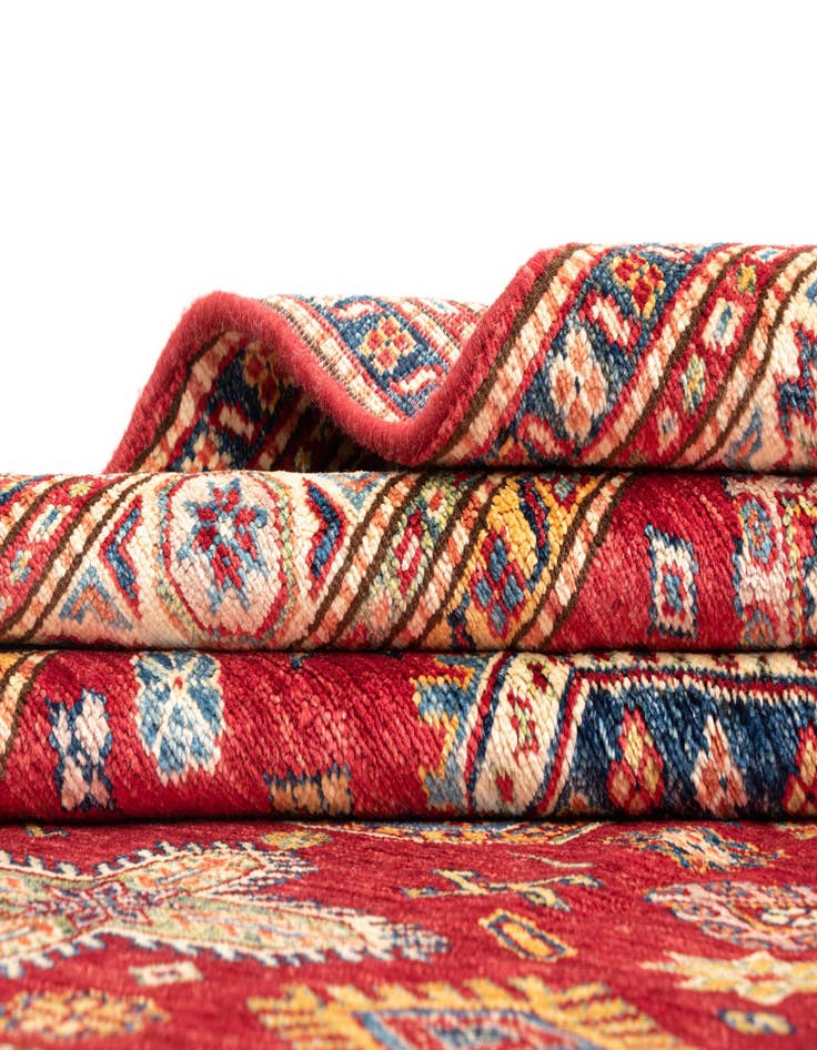 Detail image of  3' 11 x 5' 10 Kazak Wool Rug