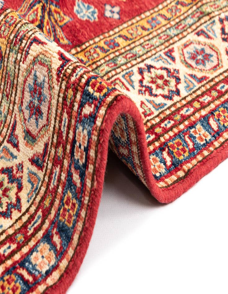 Detail image of  3' 11 x 5' 10 Kazak Wool Rug