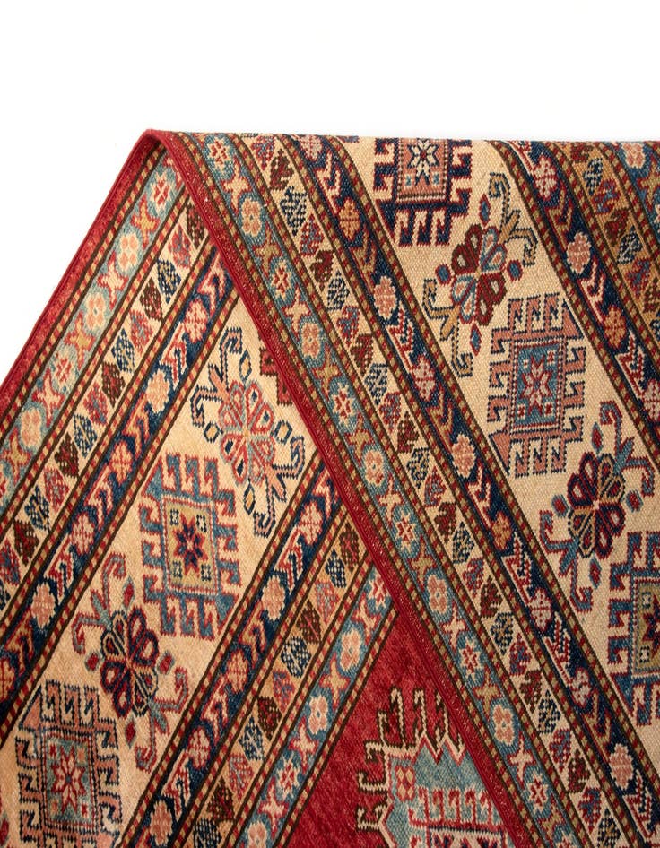Detail image of  6' 11 x 10' 3 Kazak Wool Rug