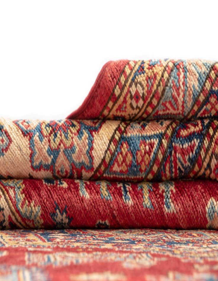 Detail image of  7' 9 x 10' 6 Kazak Wool Rug