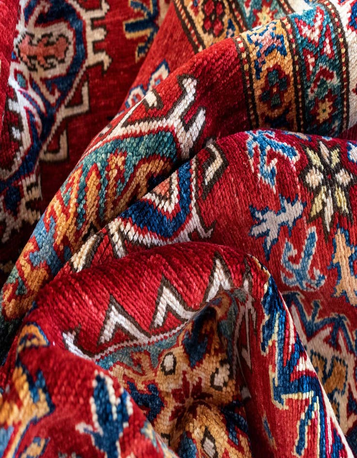 Detail image of 5' 9 x 7' 7 Kazak Wool Rug