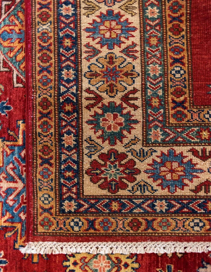 Detail image of 5' 9 x 7' 7 Kazak Wool Rug