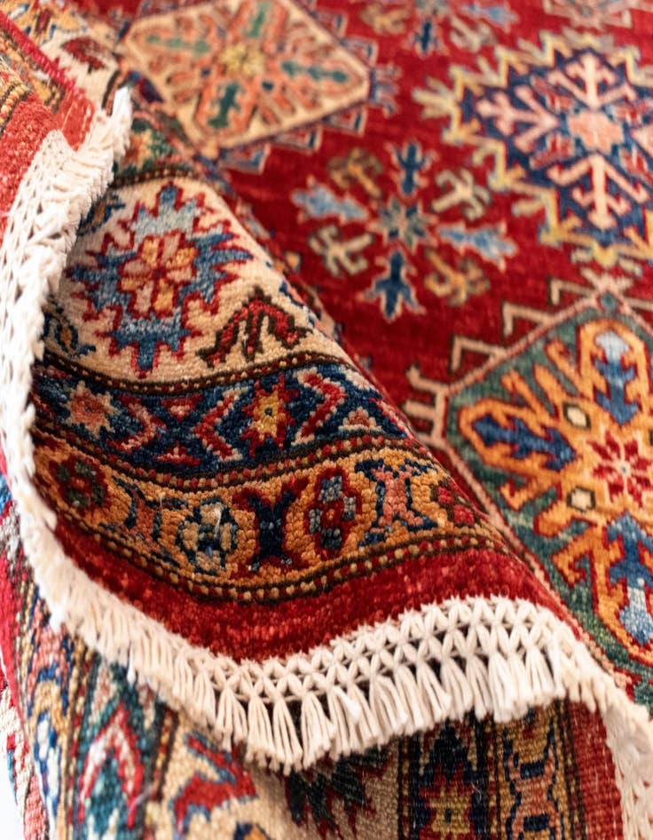 Detail image of 5' 9 x 7' 7 Kazak Wool Rug