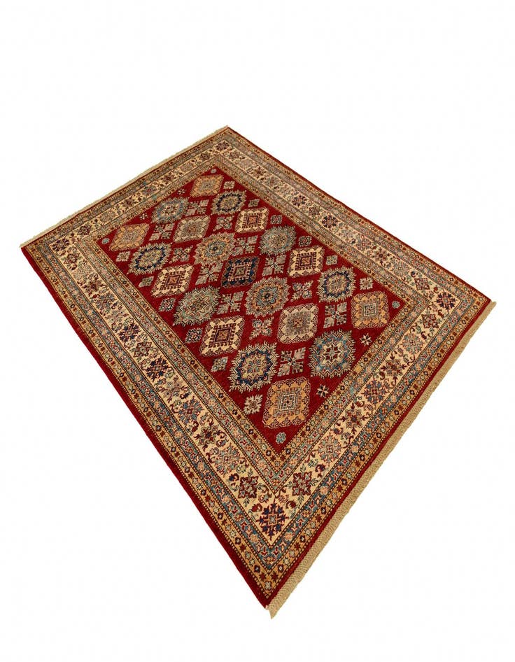 Detail image of  5' 8 x 7' 4 Kazak Wool Rug