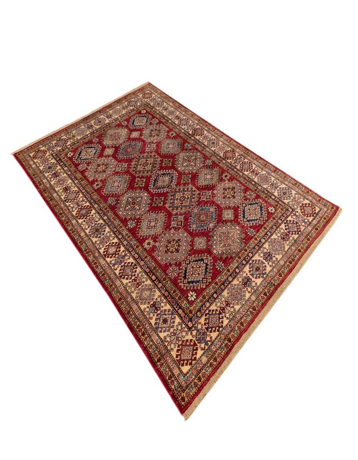 Detail image of  5' 9 x 8' 2 Kazak Wool Rug