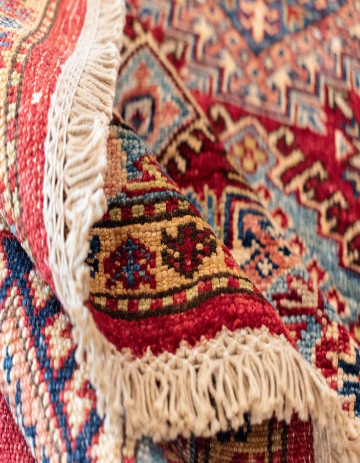 Detail image of  5' 9 x 8' 2 Kazak Wool Rug