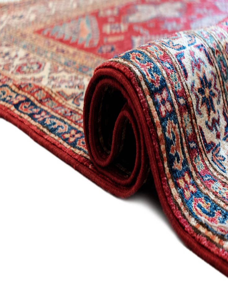 Detail image of  5' 5 x 8' Kazak Wool Rug