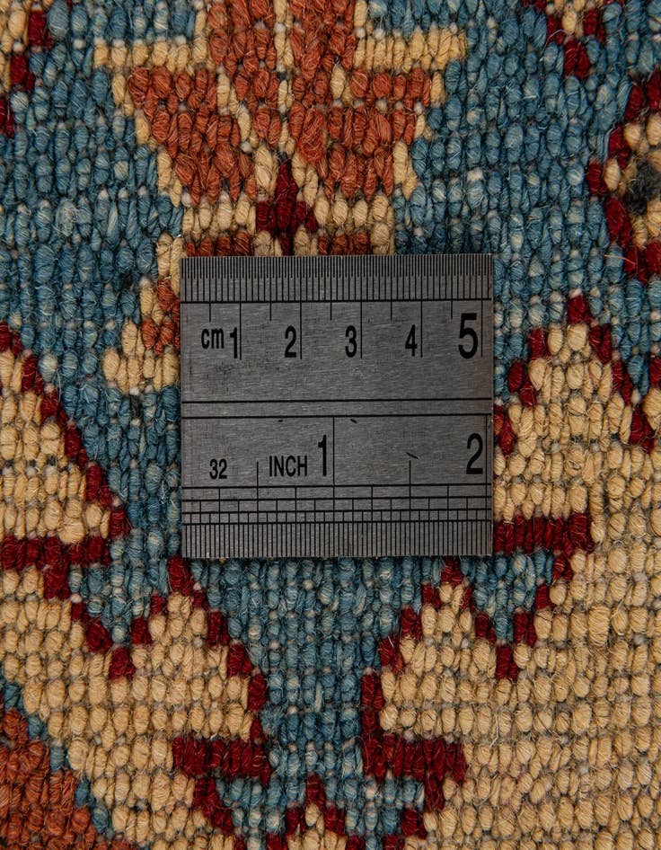 Detail image of  5' 11 x 8' 8  Hand Knotted Kazak Wool Rug