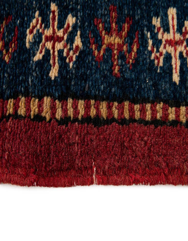 Detail image of  5' 11 x 8' 8  Hand Knotted Kazak Wool Rug