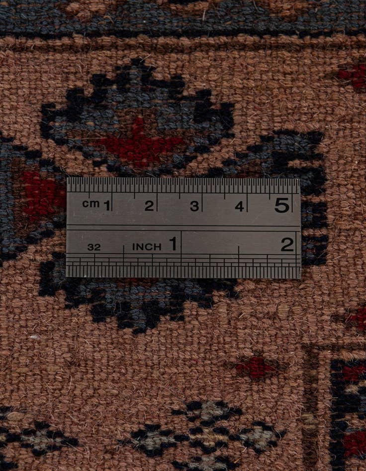 Detail image of  4' 2 x 5' 8  Hand Knotted Kazak Oriental Wool Rug