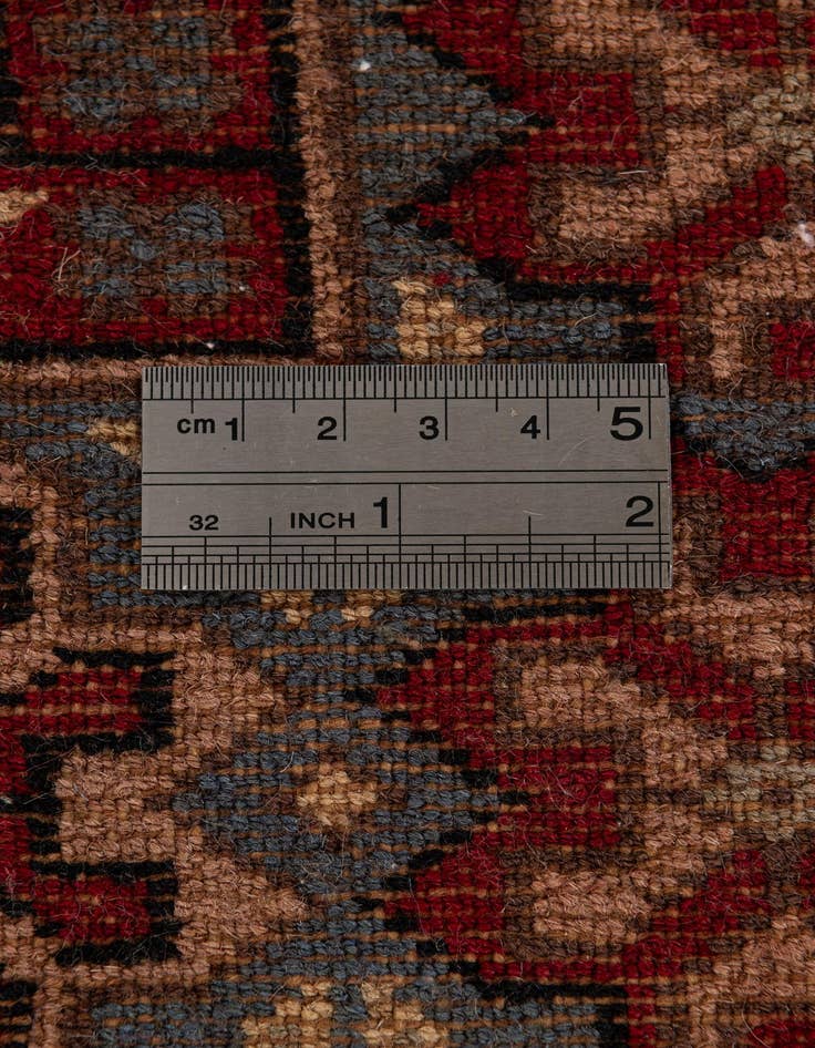 Detail image of  4' 1 x 6' 4  Hand Knotted Kazak Oriental Wool Rug