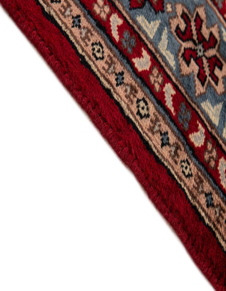 Detail image of  4' 1 x 6' 4  Hand Knotted Kazak Oriental Wool Rug