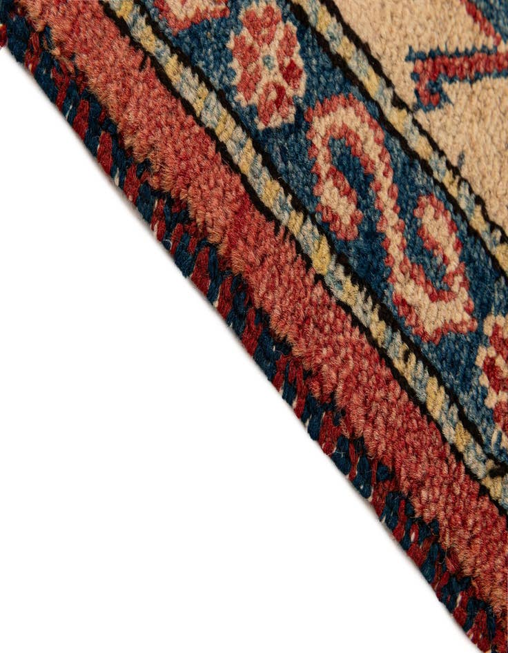 Detail image of  6' 3 x 8' 7  Hand Knotted Kazak Wool Rug