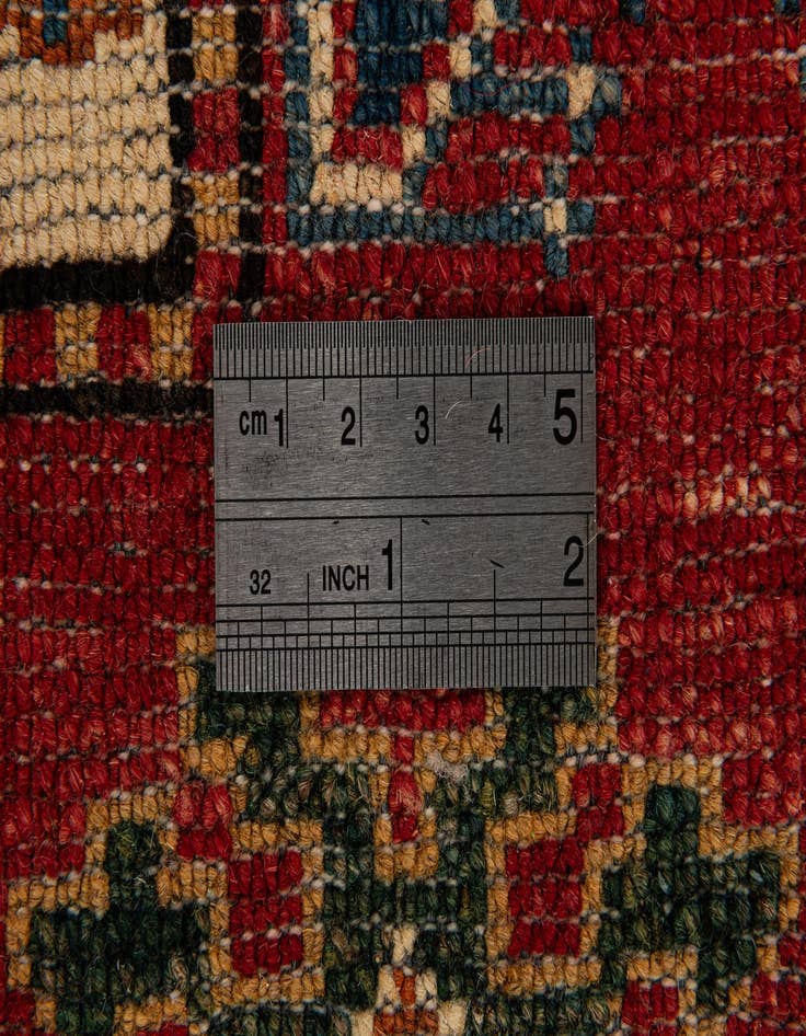 Detail image of  5' 11 x 8' 4  Hand Knotted Kazak Oriental Wool Rug