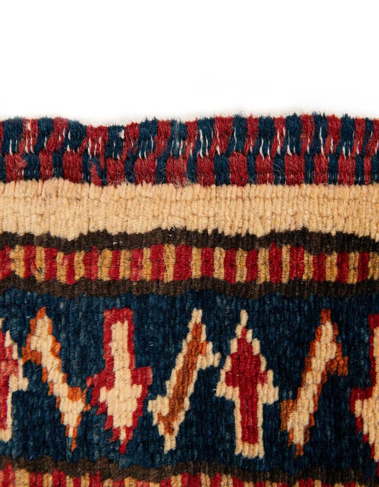 Detail image of  5' 11 x 8' 4  Hand Knotted Kazak Oriental Wool Rug