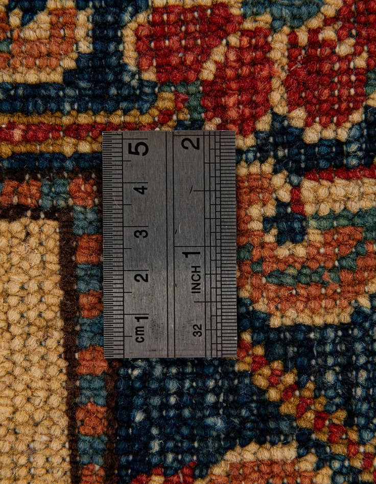 Detail image of  6' 1 x 8' 8  Hand Knotted Kazak Oriental Wool Rug