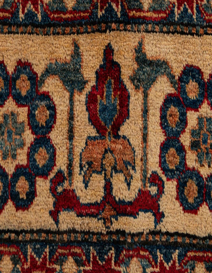Detail image of  7' 1 x 11'  Hand Knotted Kazak Oriental Wool Rug