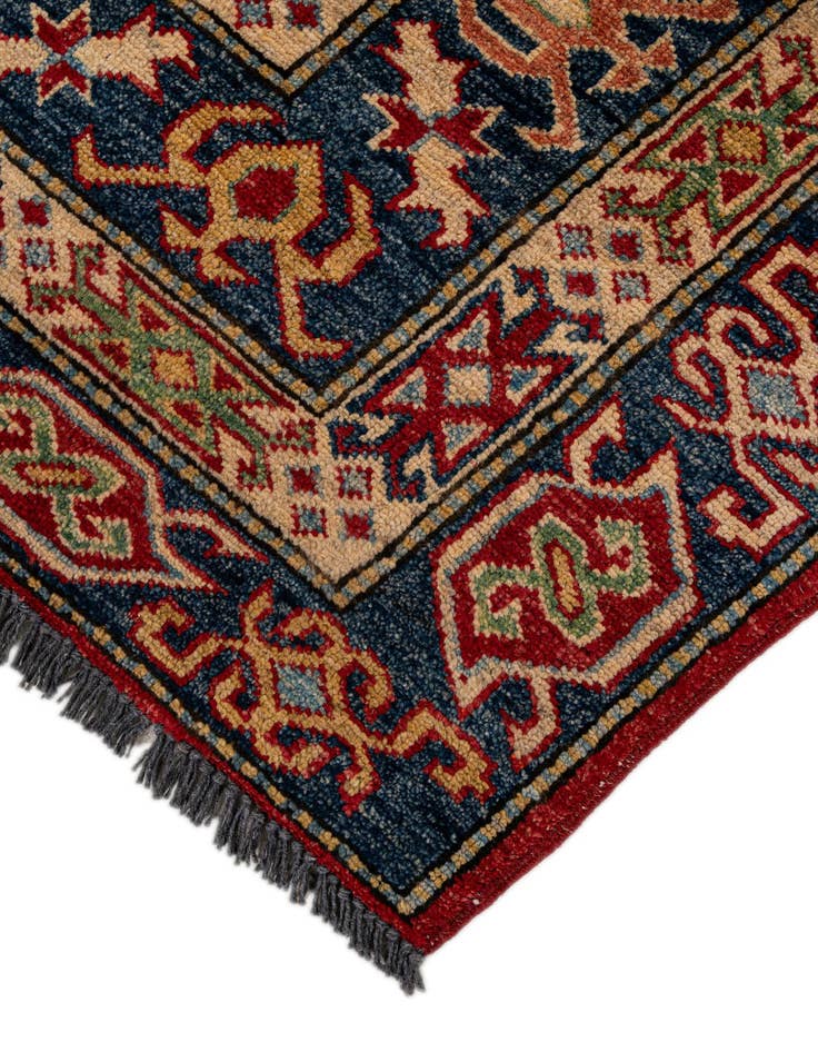 Detail image of  6' 5 x 8' 11  Hand Knotted Kazak Wool Rug