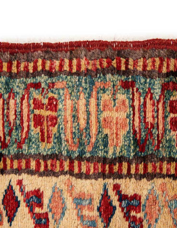 Detail image of  5' 11 x 7' 10  Hand Knotted Kazak Wool Rug